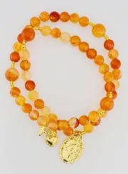 Rozenkrans Wonderdadige Medaille van Carneool