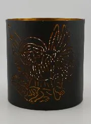 Opengewerkt Windlicht - Beschermengel