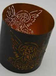 Doop Geschenk - Windlicht Beschermengel