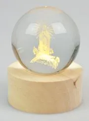 Lichtgevende Bol Onze Lieve Vrouw van Lourdes