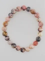 Edelsteen Armband van Roze Opaal 8mm