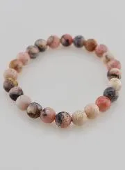 Edelsteen Armband van Roze Opaal 8mm