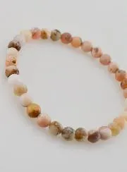 Edelsteen Armband van Roze Opaal 6mm