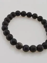 Edelsteen Armband van Zwarte Opaal 8mm