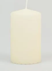 Decoratieve Tafelkaars 10 x 6 cm - Ivoor