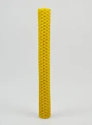 Kaars van Bijenwas 100% Natuurlijk - 20cm