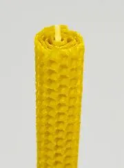 Kaars van Bijenwas 100% Natuurlijk - 20cm