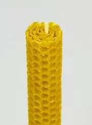 Kaars van Bijenwas 100% Natuurlijk - 15cm