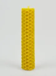 Kaars Bijenwas 100% Natuurlijk - 10cm