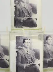 Set 4 Votiefkaarsen Heilige Pier Giorgio Frassati