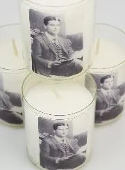 Set 4 Votiefkaarsen Heilige Pier Giorgio Frassati
