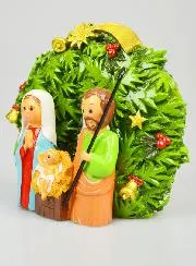 Heilige Familie om neer te zetten Kerstmis - 15cm