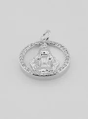 Medaille Maria Wonderdadige van Parelmoer - 15mm