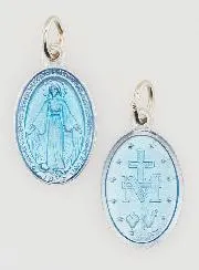 Blauwe Wonderdadige Medaille - 18 mm