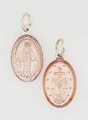 Roze Wonderdadige Medaille - 14mm