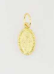 Goudkleurige Wonderdadige Medaille Rue du Bac Parijs - 12mm