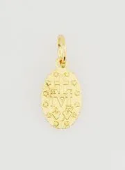 Goudkleurige Wonderdadige Medaille Rue du Bac Parijs - 12mm