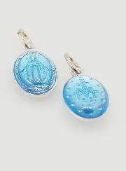 Blauwe Wonderdadige Medaille - 14mm