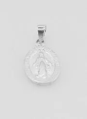 Wonderdadige Medaille van de Rue du Bac Parijs Zilver - 13 mm