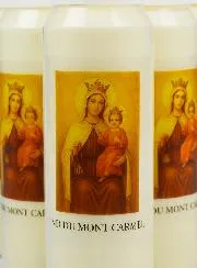 Set 6 Noveenkaarsen Onze-Lieve-Vrouw van de Berg Karmel