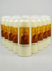 Set 20 Noveenkaarsen Onze Lieve Vrouw van de Berg Karmel