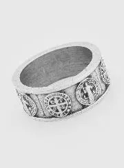 Religieuze Ring Heilige Benedictus - Maat 54