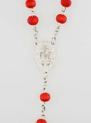 Rozenkrans Medaille Maria Wonderdadige van Rozenhout