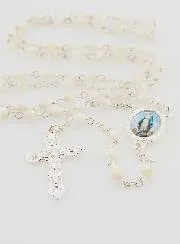 Rozenkrans Maria Wonderdadige van Echt Parelmoer