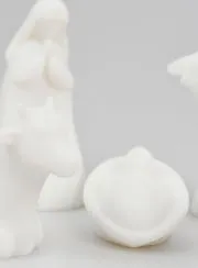 Kerststal van Albast - 5 Figuren