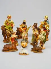 Kerststal 11 Figuren - 7cm