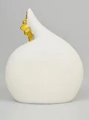 Verlicht Kerststal Beeld - 14cm