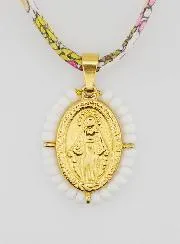 Wonderdadige Medaille met Kralen - Liberty Koord