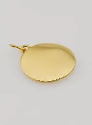 Hanger Christusmonogram van Goudkleurig Roestvrij Staal - 15mm