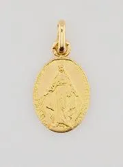 Wonderdadige Medaille 18k Goud - 15mm