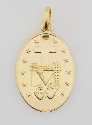 Wonderdadige Medaille 18k Goud - 25mm