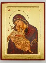 Religieuze Icoon Maria van Tederheid - 24cm