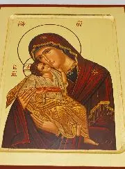 Religieuze Icoon Maria van Tederheid - 24cm