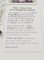 Parel Rozenkrans met Kaart Maria Wonderdadige