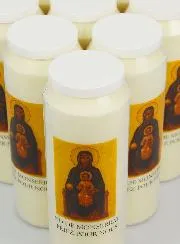 Set 10 Noveenkaarsen OLV van Montserrat