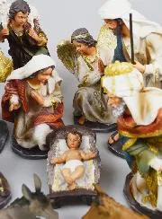 Complete Kerststal 11 Figuren - 30cm