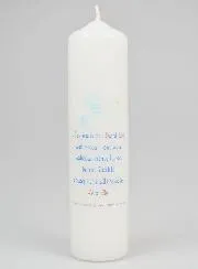 Cadeau Vormsel – Kaars met Opschrift 20cm