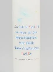 Cadeau Vormsel – Kaars met Opschrift 20cm