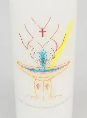 Doopcadeau voor Volwassenen - Kaars 20cm