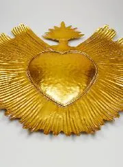 Grote Metalen Ex Voto Wanddecoratie - 59cm