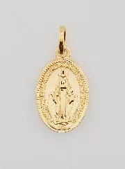 Wonderdadige Medaille Verguld - 18mm