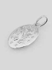 Wonderdadige Medaille van 925 Zilver - 18mm