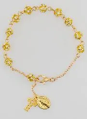 Armband Tientje Wonderdadige Medaille en Kruis