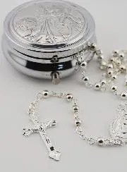 Rozenkrans en Doosje Beschermengel