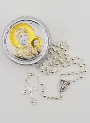 Rozenkrans en Doosje OLV van Czestochowa