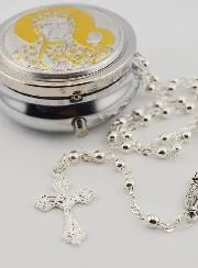 Rozenkrans en Doosje OLV van Czestochowa